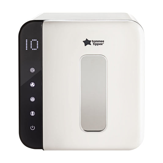 Tommee Tippee Ultra UV Steriliser, Dryer and Storage, White, for Baby Bottles and Accessories, Steam-Free to Kill Viruses^ and 99.9% of Harmful Bacteria