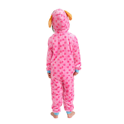Paw Patrol Onesie | Skye Girls Onesie | Fleece Pyjamas Pink Age 4 to 5 Years