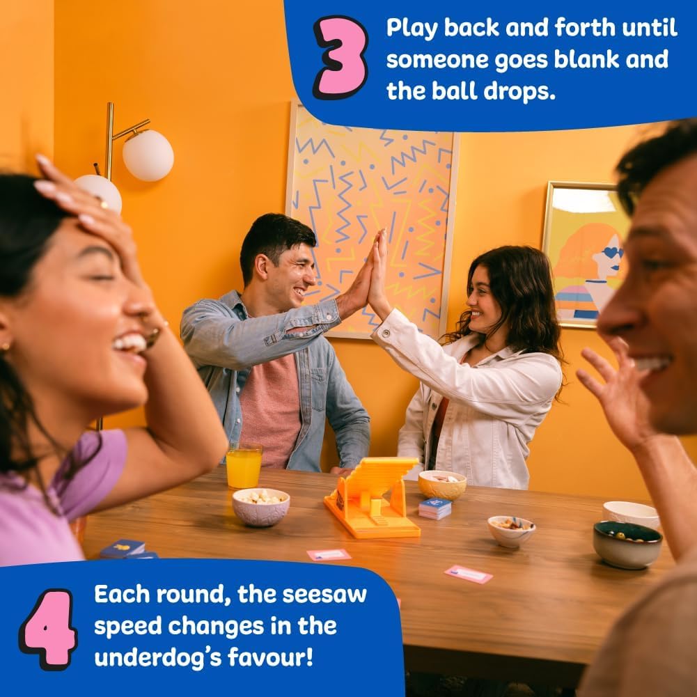 Big Potato Tilt ’n’ Shout – Fast-Paced Family Board Game for Adults & Kids | Shout-Out Trivia Party Game with Categories & Bonus Content | New Game Night Favourite for 2025 | Perfect Christmas Game