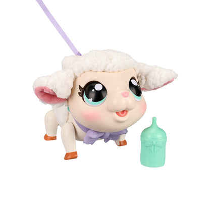 Little Live Pets - My Pet Lamb | Soft and Wooly Interactive Toy Lamb That Walks, Dances 20+ Sounds & Reactions, Batteries Included, For Kids Ages 5+,