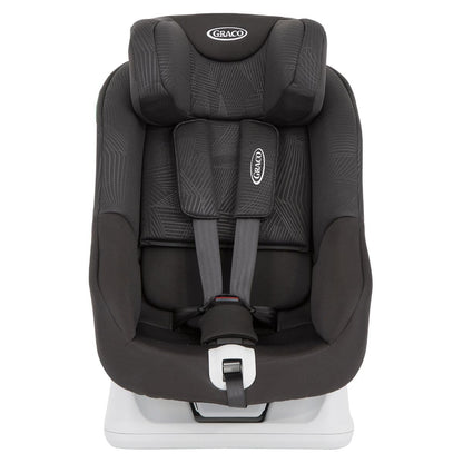 Graco Extend LX R129 Convertible Car Seat, Rearward Facing for Longer from Birth to Approx. 4 Years (40-105cm). Forward Facing from 15 Months to Approx. 4 Years (76-105cm), Midnight Fashion