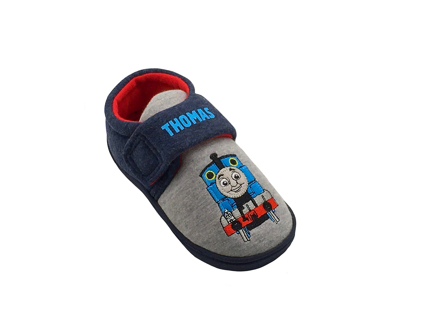 Thomas & Friends Boys Thomas the Tank Engine Slippers, Size 9, Grey