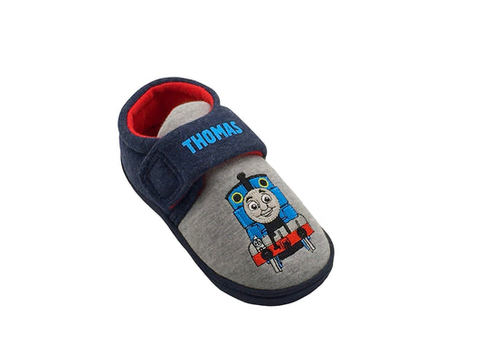 Thomas & Friends Boys Thomas the Tank Engine Slippers, Size 9, Grey