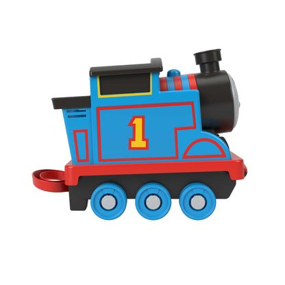 Thomas & Friends Biggest Friend Thomas pull-along toy train engine with storage for preschool kids ages 2 years and older, HHN32