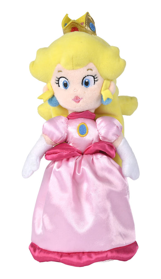 Simba Official Nintendo SUPER MARIO PEACH PLUSH 30CM plush soft toy for kids, fan favourite gift