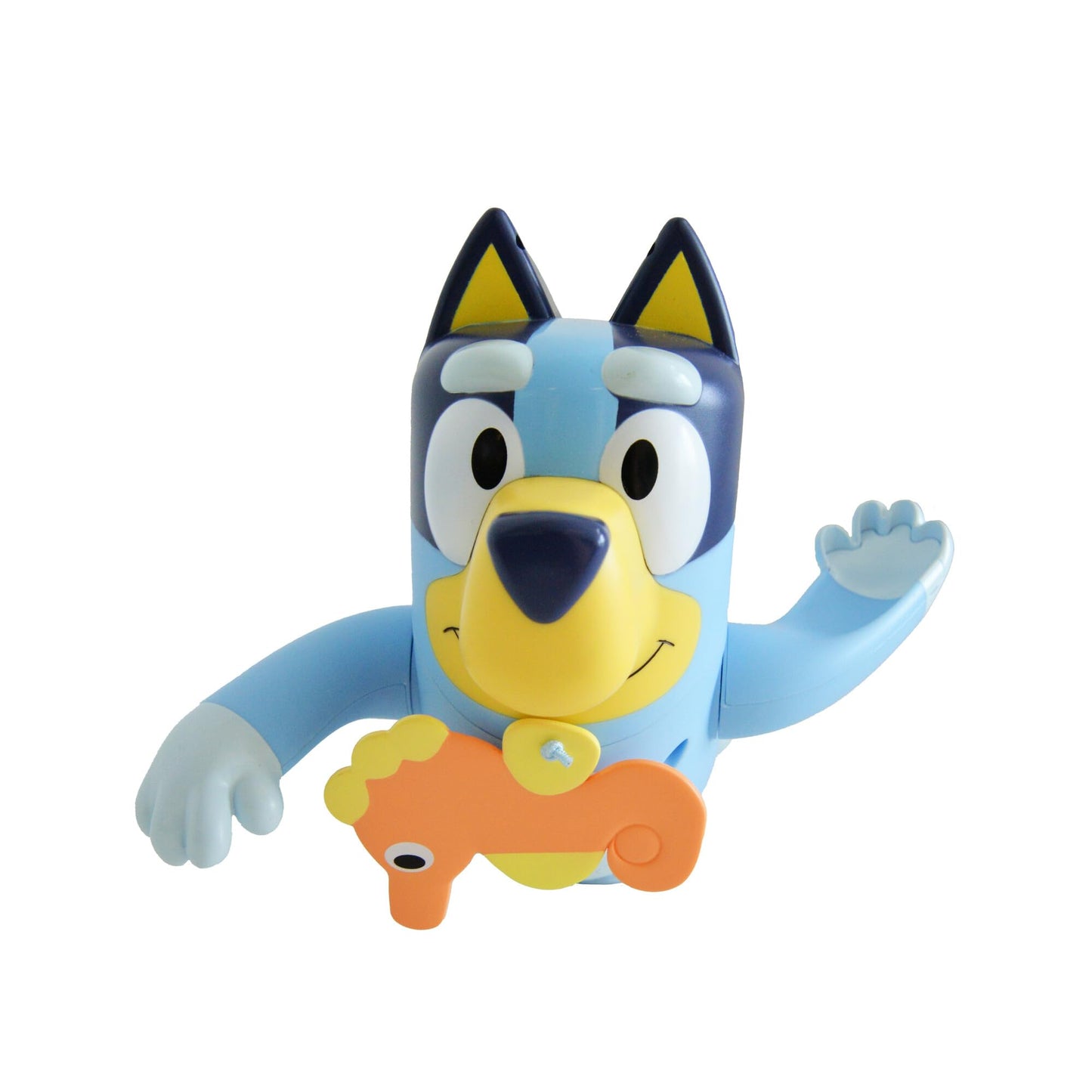 Toomies Swimming Bluey - Toddler Bath Bluey Toy with Pull String Seahorse, Swims on Front and Back - Interactive Water Play Bluey Toys - Baby Bath Toys and Swimming Pool Toys for +18 Months Old