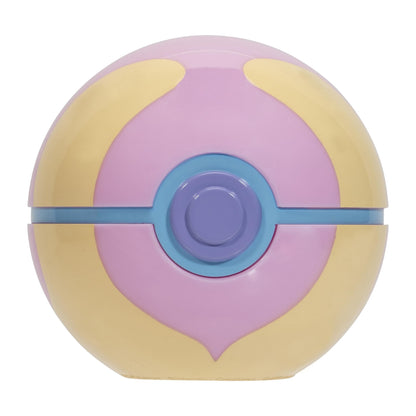Pokémon Pikachu Clip 'N' Go Belt Set featuring themed belt, 2-inch Pikachu figure, Heal Ball, and Quick Ball accessories.