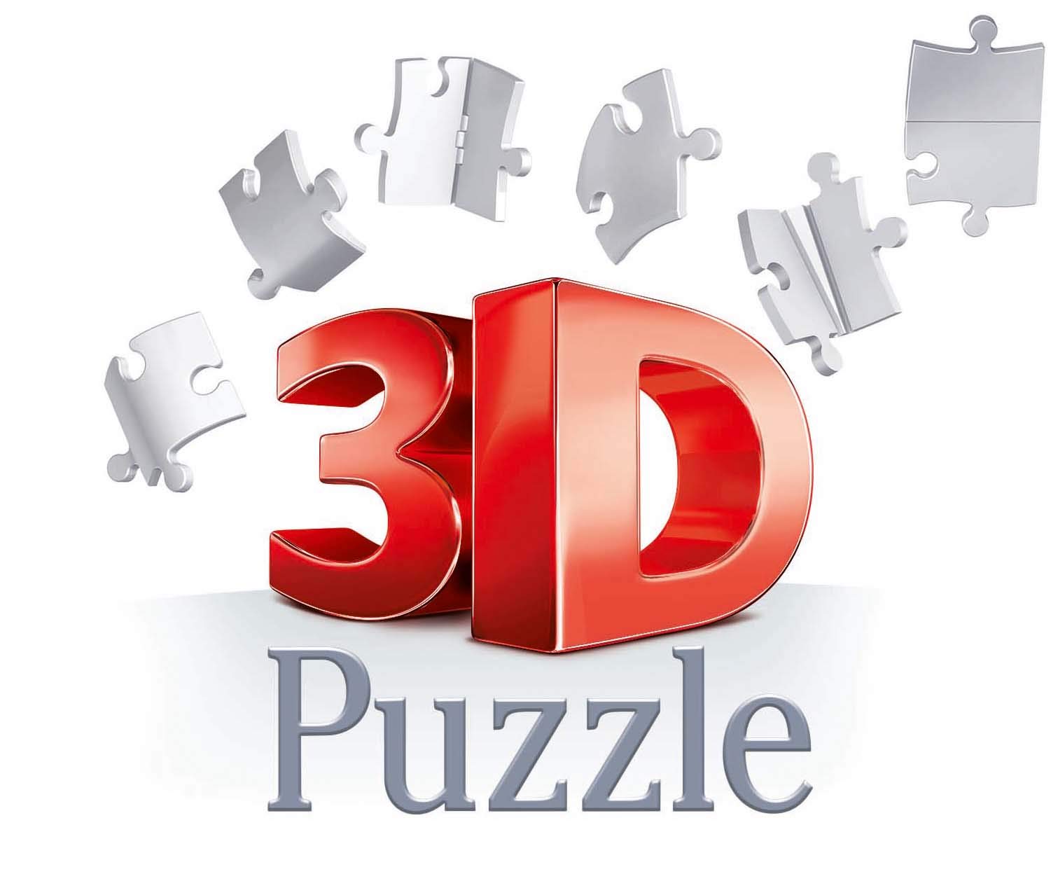 Ravensburger 3D world globe puzzle on stand with 540 plastic pieces, suitable for ages 10 and up, no glue needed.
