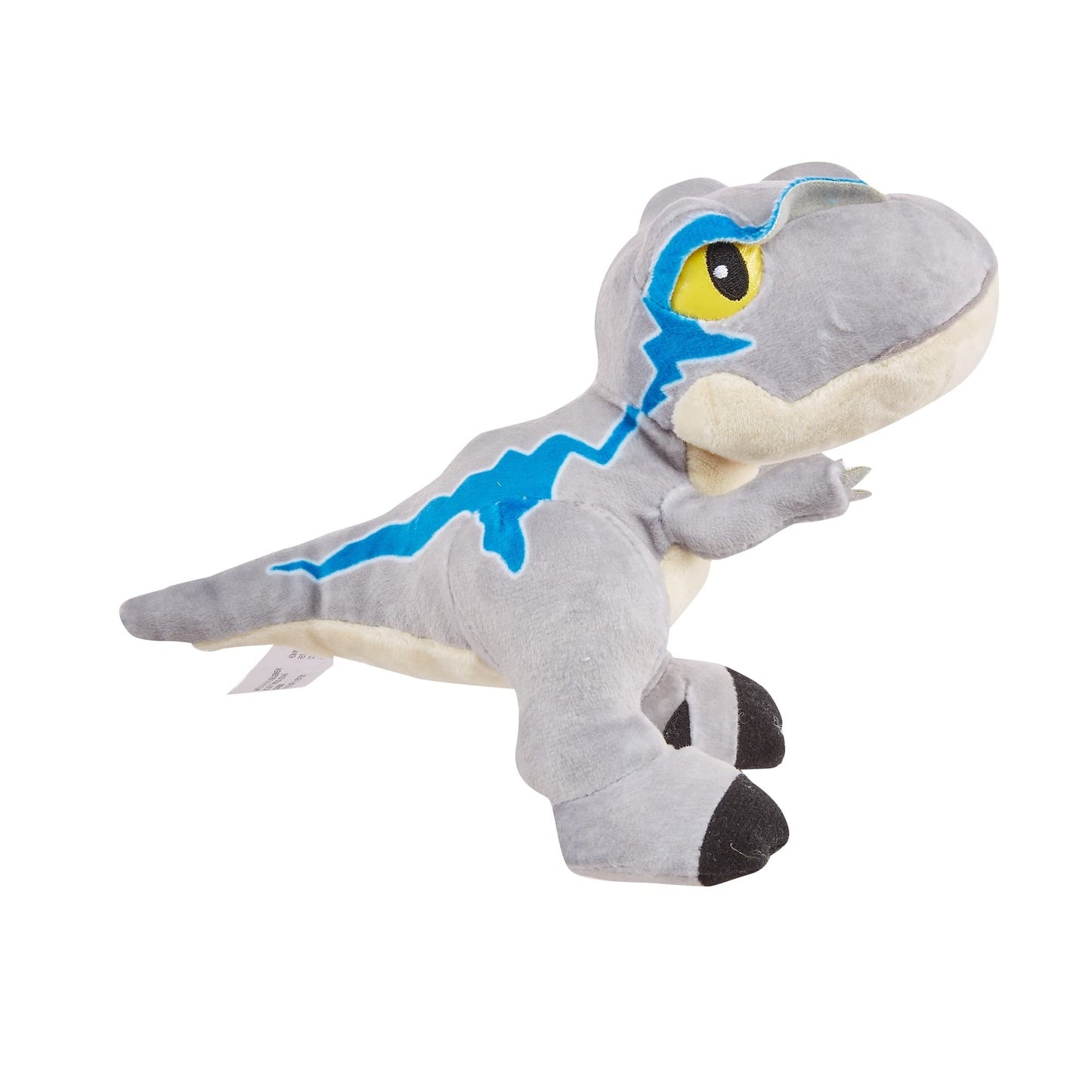 Jurassic World Plush Dinosaur Creatures with Sound - Inspired by Blockbuster Hit Jurassic World Dominion ~ HHB31 - Velociraptor Blue ~ Approx. 9" Long ~ Hear Me Roar!