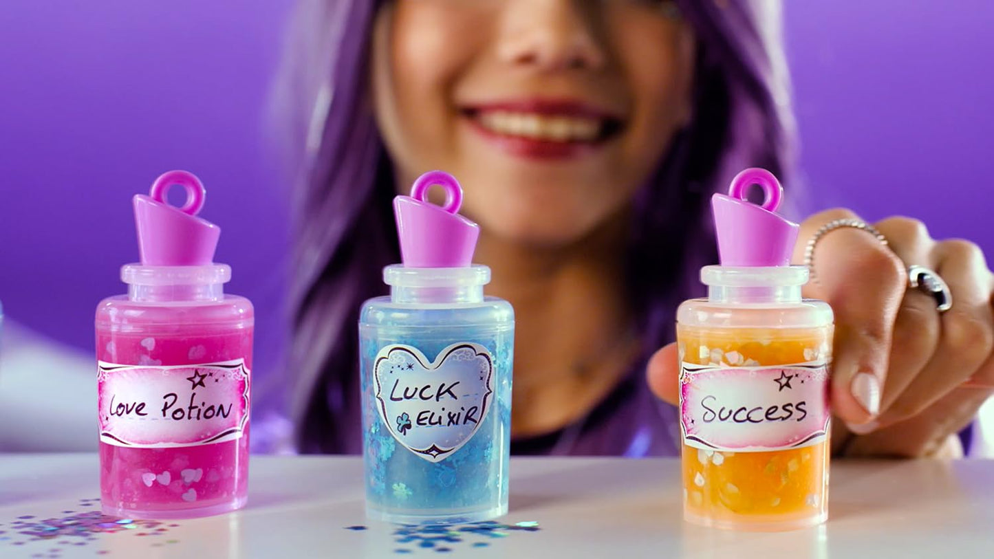Canal Toys So Slime Magic Potion Factory slime making kit with smoke and light effects, featuring colorful powders for creative fun.
