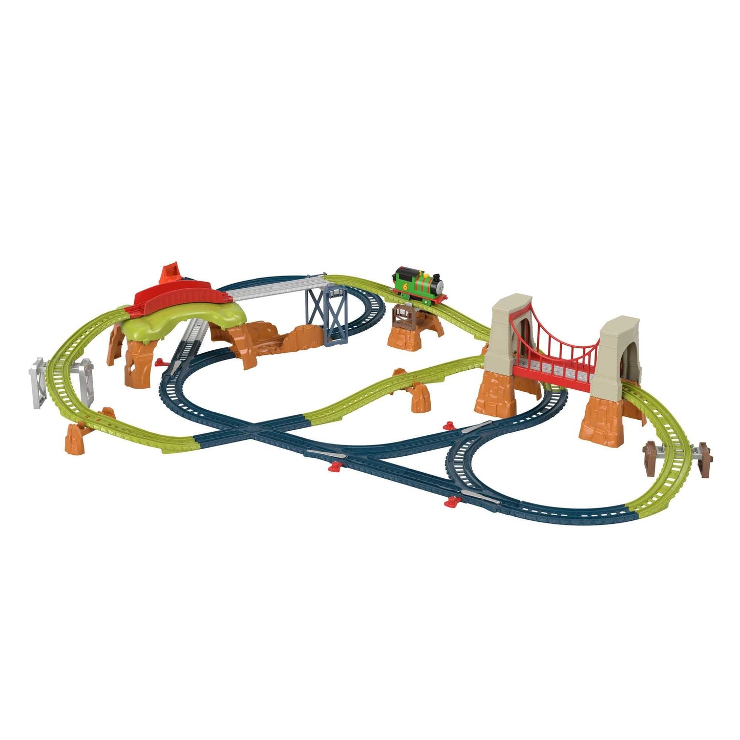 Thomas & Friends Percy 6-in-1 Toy Train for Children Aged 3 Years and Up