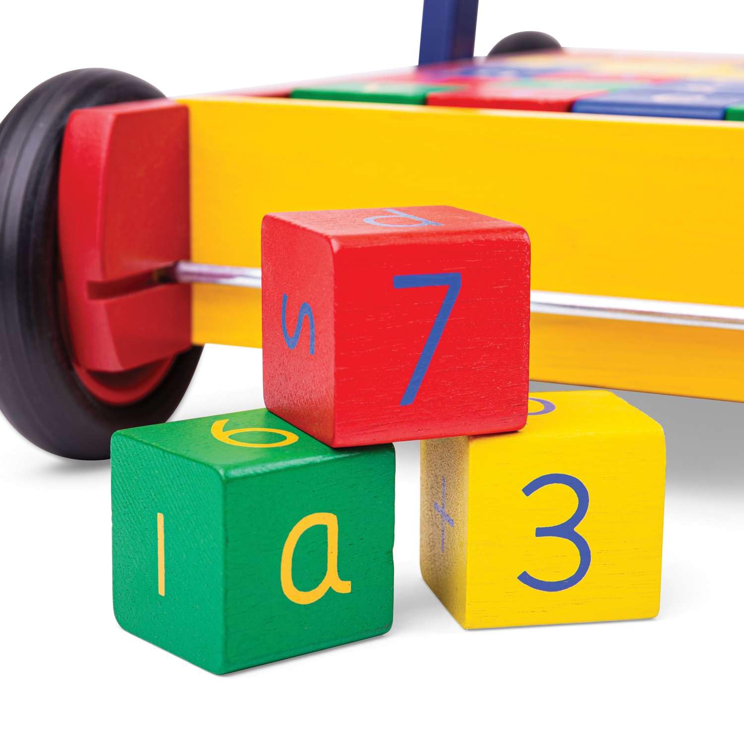 Tidlo baby walker with colorful ABC blocks for early walking and learning, featuring a sturdy frame and engaging educational toys.