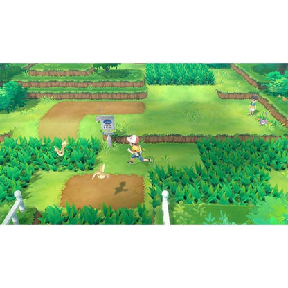 Nintendo Pokémon Let’s Go, Pikachu! Nintendo Switch game cover with Pikachu and other Pokémon characters on the front.