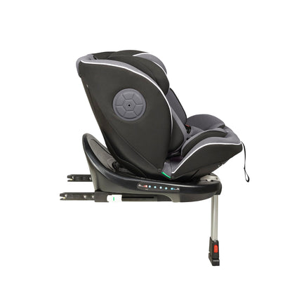 Ickle Bubba Radial i-Size Plus 360 Spin Car Seat – ISOFIX, Birth to 150cm (Approx. 12 yrs*), 360 Rotation, Rear and Forward Facing, Memory Foam Headrest and Side Impact Protection (Dark Grey)