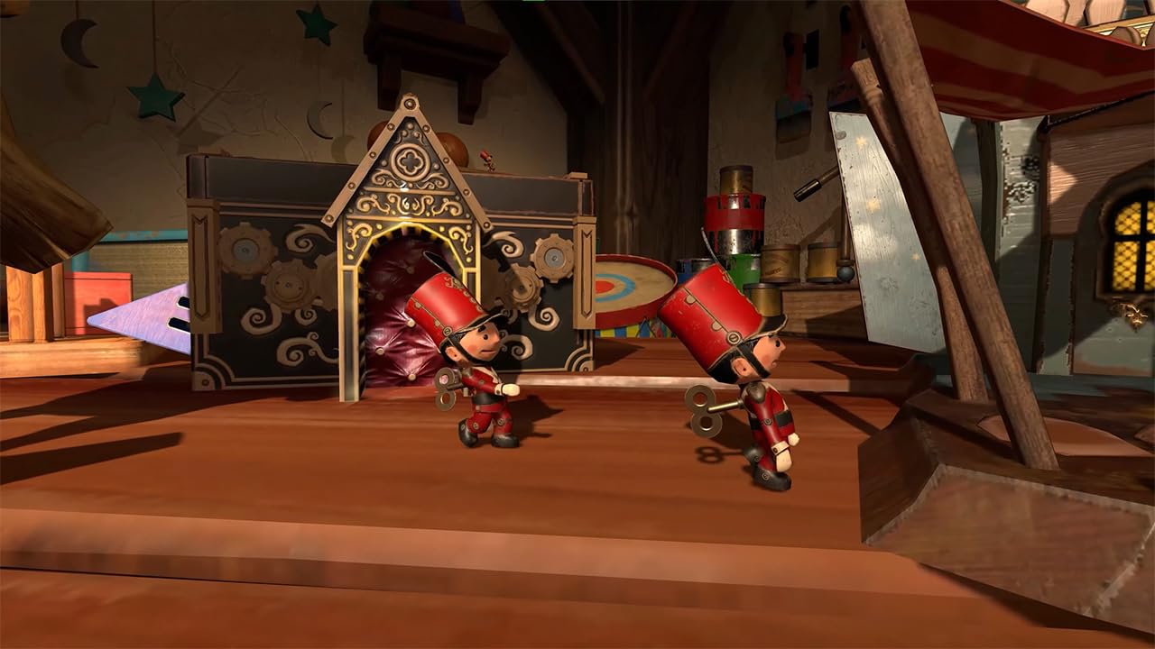 Nintendo Switch Tin Hearts toy adventure game by Wired Productions featuring charming steampunk-inspired characters and puzzle scenes.