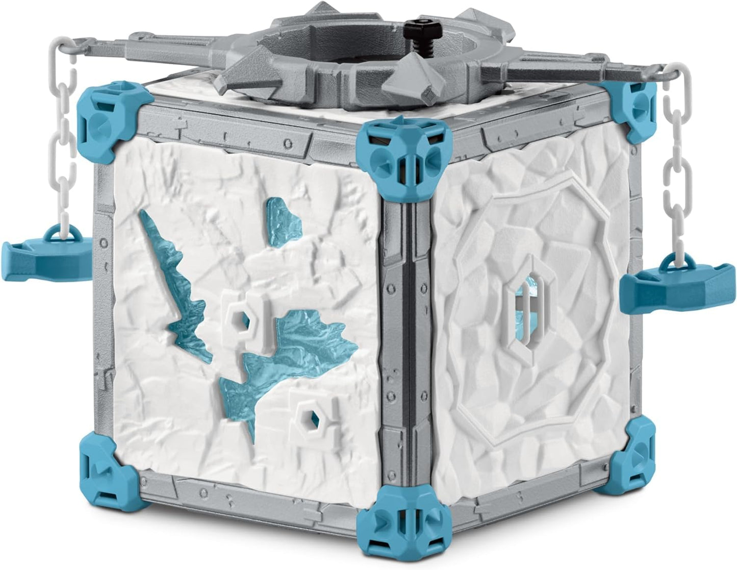 SCHLEICH Eldrador Creatures - 40 PC Ice Battle Cave with Rat Toy Playset - Frozen Rodent Figurine for Boys and Girls with Expandable Fortress - Interactive, Imaginative Play for Kids Ages 7+ | 42676