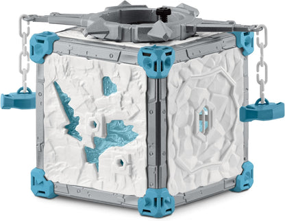 SCHLEICH Eldrador Creatures - 40 PC Ice Battle Cave with Rat Toy Playset - Frozen Rodent Figurine for Boys and Girls with Expandable Fortress - Interactive, Imaginative Play for Kids Ages 7+ | 42676