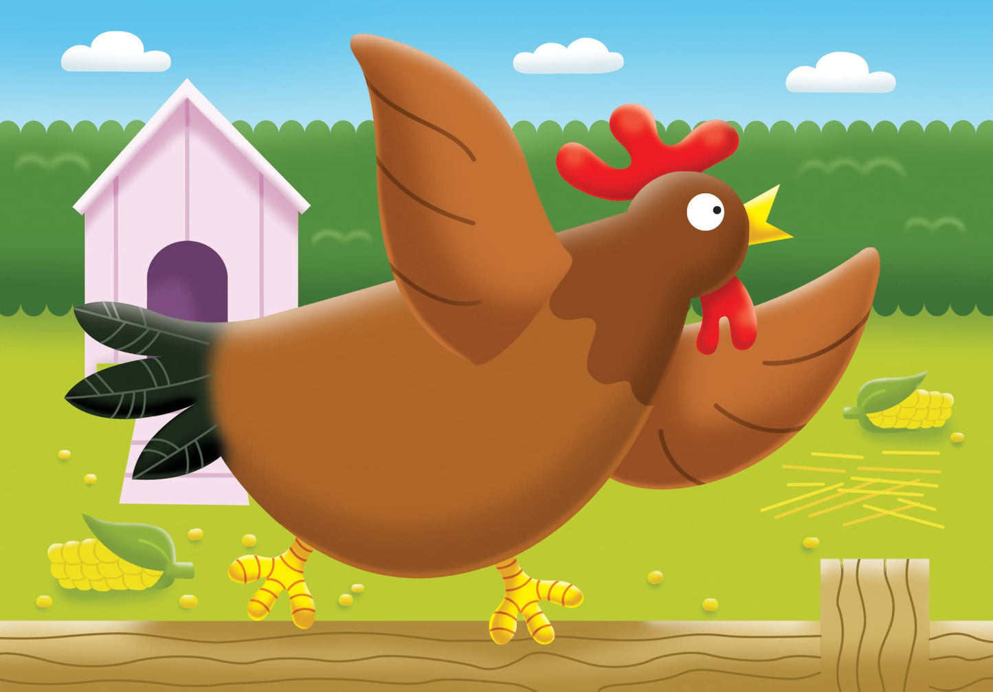 Ravensburger On The Farm, My First Jigsaw Puzzles (2, 3, 4 & 5 Piece) Educational Toys for Kids Age 18 Months and Up - Gifts for Toddlers