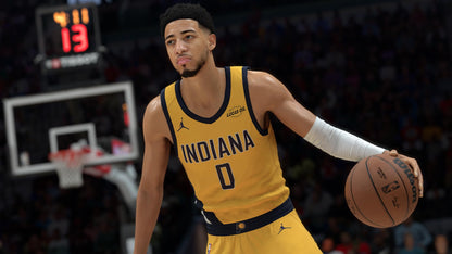 NBA 2K26 video game for PlayStation 5 by 2K, showing the game's cover art with basketball graphics.
