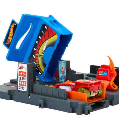 Hot Wheels City Toy Place Favourite Places Petrol Box Including 1 Vehicle for Children from 4 Years