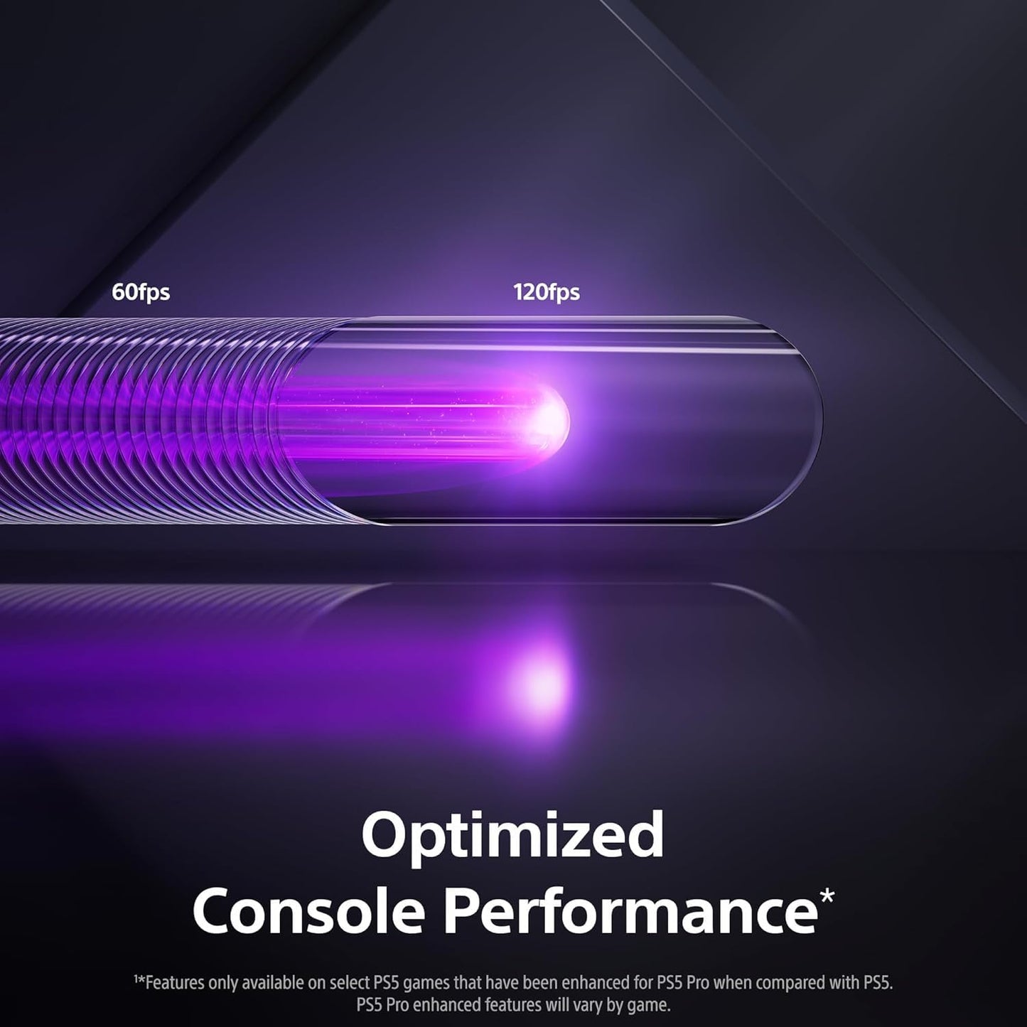 PlayStation 5 Pro gaming console with sleek white design and modern features, shown from a front view.