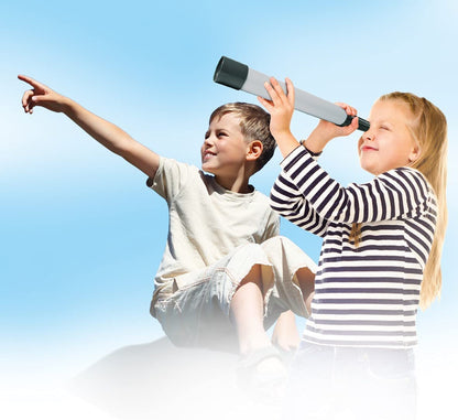 Science Mad kids microscope and telescope set featuring a 15x telescope on tripod and a 100x microscope for children age 6+.