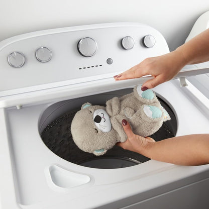 Fisher-Price Soothe 'N Snuggle Otter | Newborn Baby Toys & New Baby Gifts | Plush Soft Toys for Babies with Light and Sound Machine | Baby Girl and Baby Boy Gifts | Newborn Essentials, FXC66