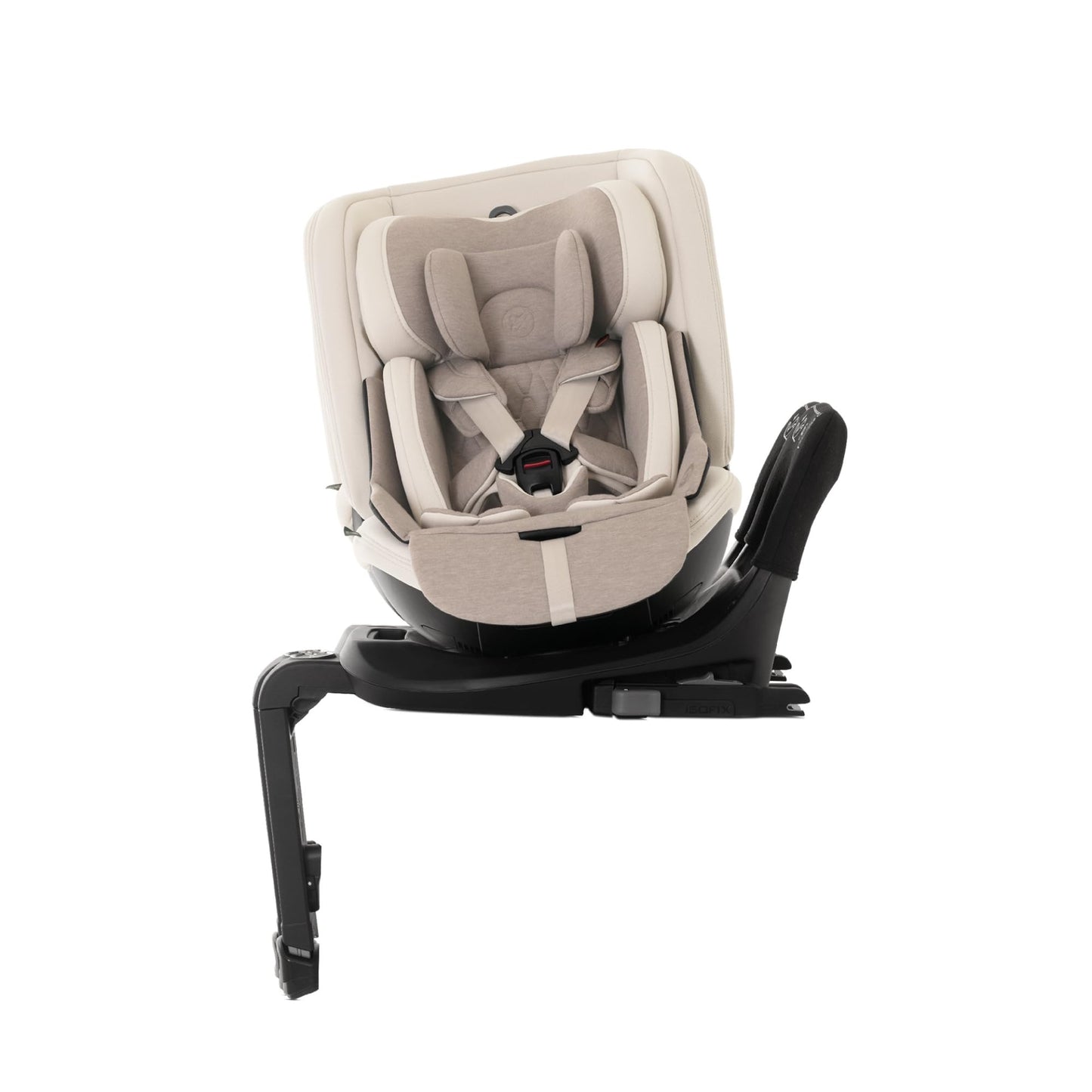 Silver Cross - Motion All Size 2 360 Car Seat - Newborn to 12 years - Isofix Car seat - 5 Point Safety Harness - 360 Rotation - Almond