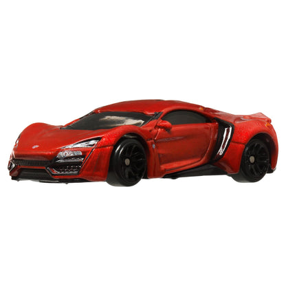 Hot Wheels Fast and Furious Dominic Toretto Auto W Motors LYKAN HYPERSPORT Model Die Cast Scale 1:64 - Length 7 cm - HRW48