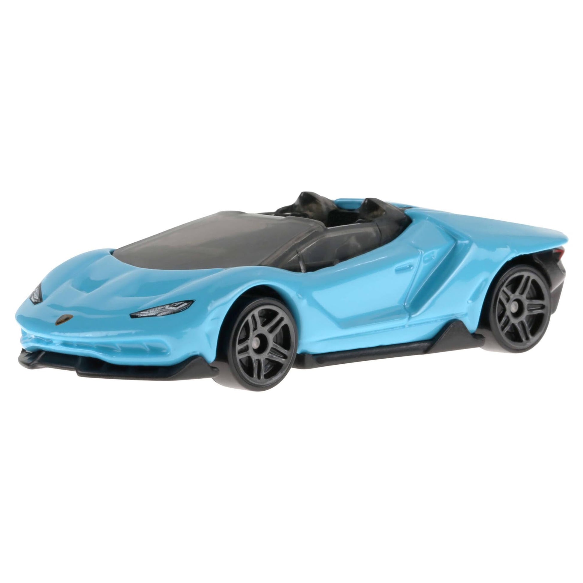 Hot Wheels 10-pack of toy race cars featuring 1:64 scale Corvette, Lamborghini, McLaren, and assorted styles.