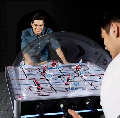 Sports Dome Hockey Table Game for Kids and Adults, with electronic scorer and arcade-style sound effects delivers big fun