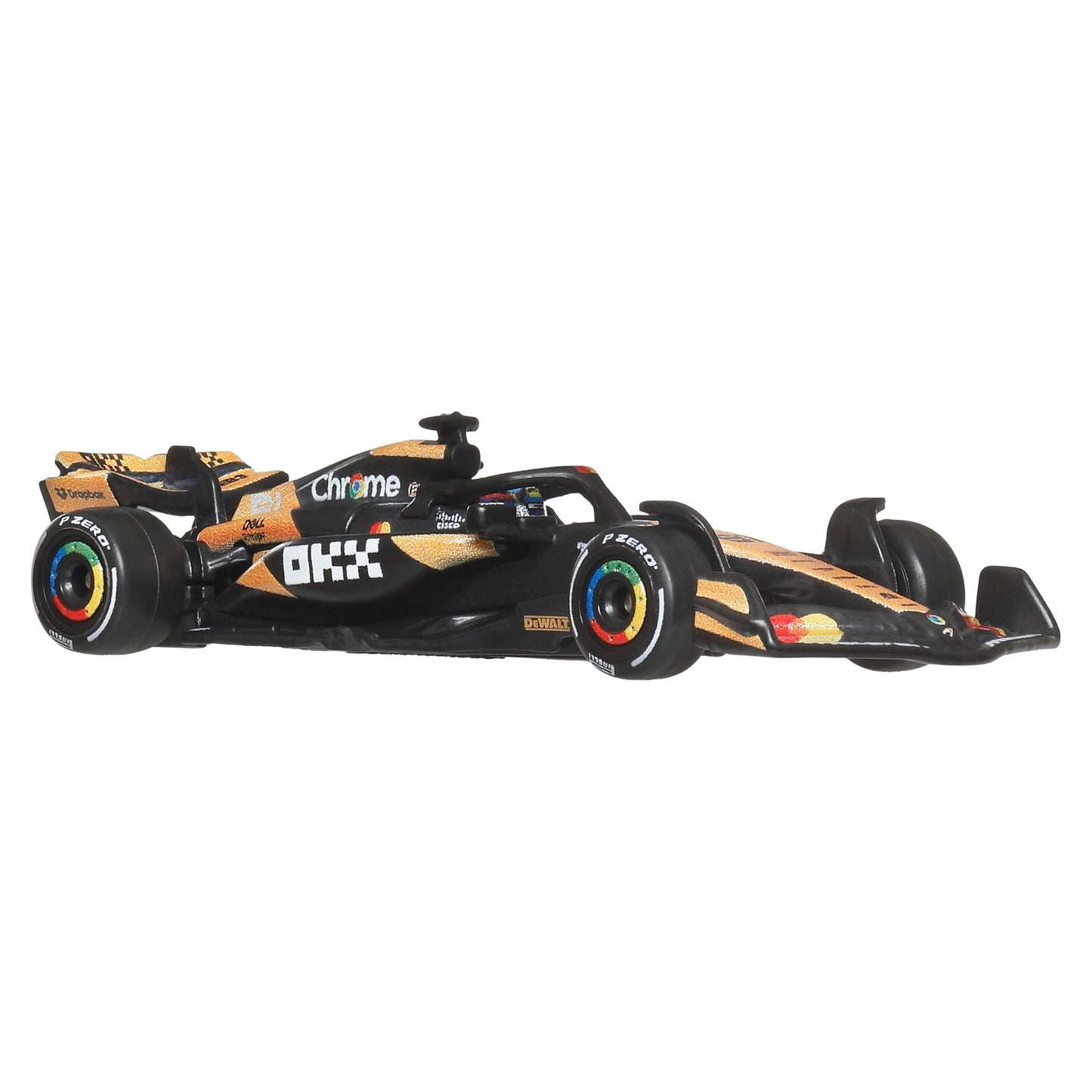 Hot Wheels 1:64 Scale Premium Die-Cast Formula 1 Collectible Toy Race Car with Real Riders Tires & Metal/Metal Body & Chassis (Styles May Vary), JBM11