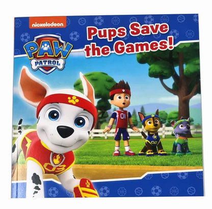 Nickelodeon Paw Patrol 10 Books Collection Set(Pups Meet The Mighty Twins, Save A Train, Save The Games, Save Sports Day,Save Ryders Robot, The Royal Throne,A Pizza Tower!, Jungle Trouble & More)