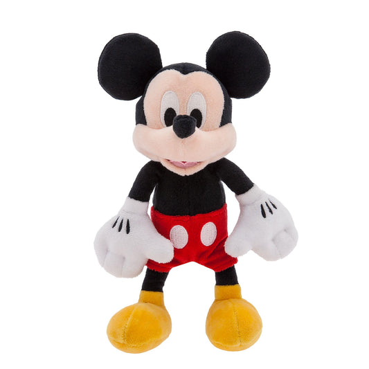 Disney Store Official Mickey Mouse Mini Bean Bag Plush, 21cm/8”, Small Stuffed Toy Mouse, Suitable for Ages 0+