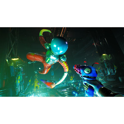 High on Life Switch 2 Edition game by Clear River Games, showing colorful game cover art with vibrant cartoon characters.