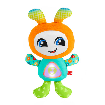 Fisher-Price DJ Groovin' Go baby learning toy with music lights and sounds for infants 6+ months, UK English version.