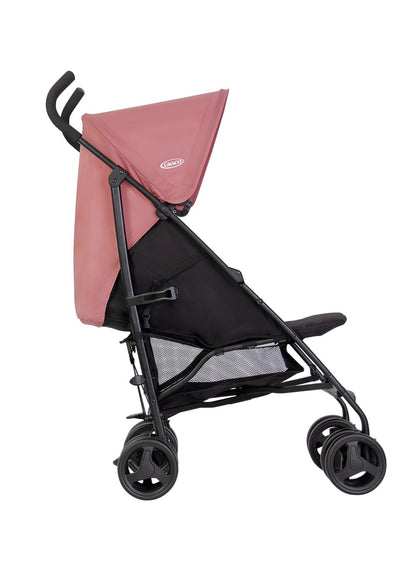 Graco EZLite, ultimate easy-to-use lightweight stroller at only 6.6kg for on-the-go families. Suitable from birth to approx. 3 years (0-15kg), Dusty Rose fashion