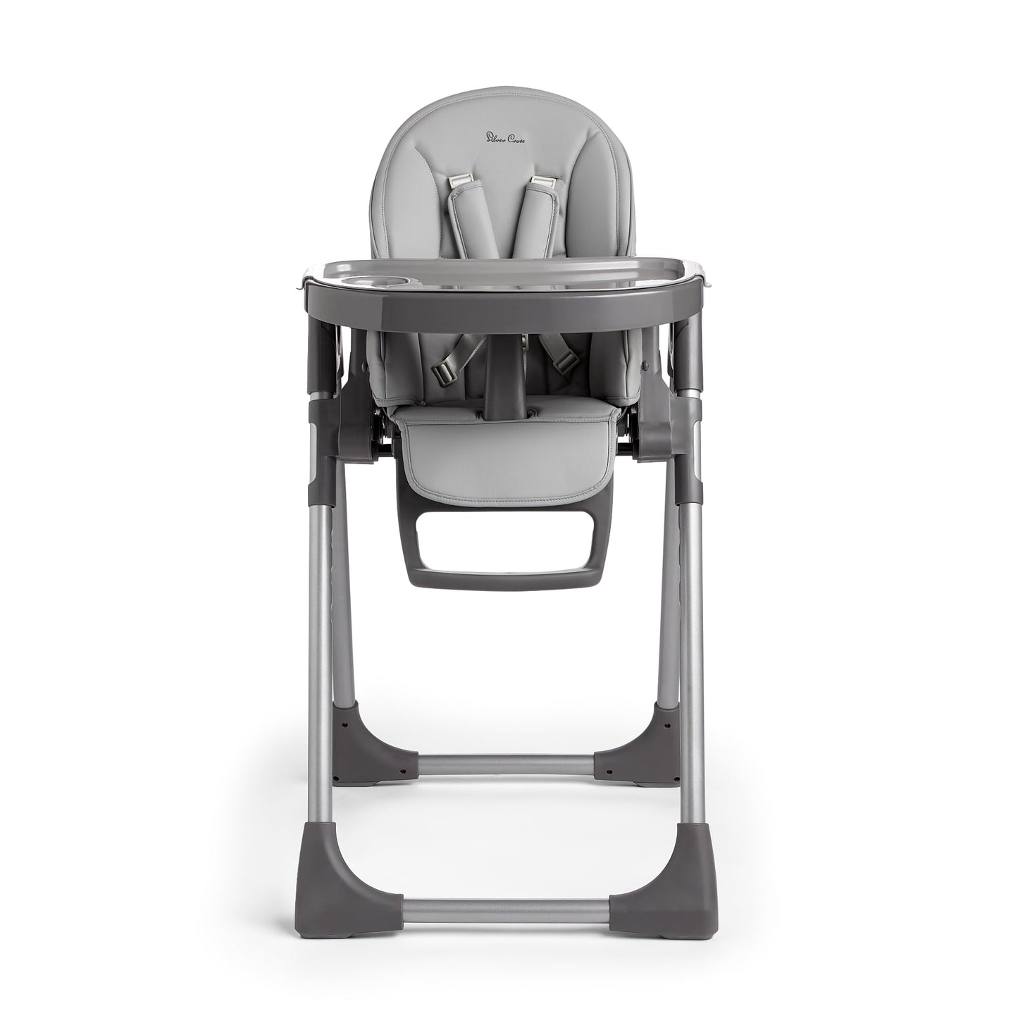 Silver Cross - Buffet Highchair - Baby Chair - Portable High Chair - Newborns to 3 years - Cool Grey