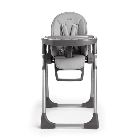Silver Cross - Buffet Highchair - Baby Chair - Portable High Chair - Newborns to 3 years - Cool Grey
