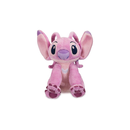 Pink Lilo & Stitch Angel mini bean bag plush toy from Disney Store, 17cm cuddly stuffed alien for children aged 0+