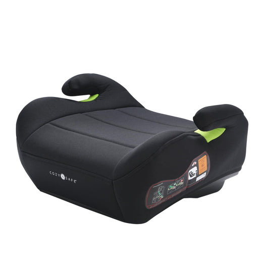 Cozy N Safe Kea i-Size ECE R129 (22-36kg, 6-12 Years Old), Lightweight Compact, Backless Child Booster Car Seat Onyx