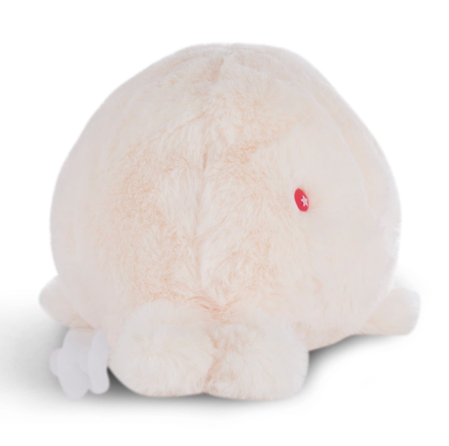 NICI 49176 Kuscheltier Robbe Boubelle weiß schlenkernd Phoque Cuddly GLUBSCHIS Seal 15cm White Dangling-Sustainable Made Plush, Cute Soft Toy to Cuddle and Play with, for Children & Adults, Gift idea