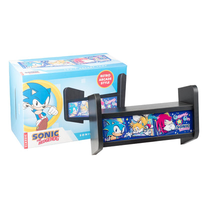 Grupo Erik USB Lamp & Shelf - Sonic The Hedgehog Gifts | Mini Arcade Machine Wall Shelf, Wall Light USB, Mood Light | Gamer Gifts, Gaming Setup Accessories, Sonic Gifts