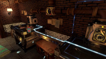 Tin Hearts Nintendo Switch toy adventure game by Wired Productions, featuring colorful mechanical heart characters and intricate puzzle scenes.