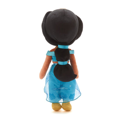 Disney Store Official Princess Jasmine Soft Toy Doll for Kids, Aladdin, 37cm/14”, Plush Cuddly Classic Character, Arabian Princess in Iconic Outfit with Embroidered Expression