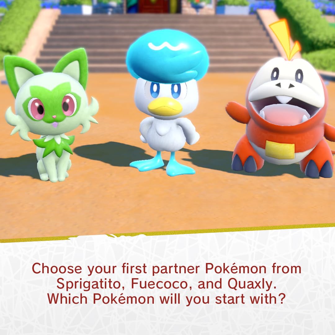 Nintendo Pokémon Violet game for Nintendo Switch, featuring colorful game cover with Pokémon characters and Nintendo branding.