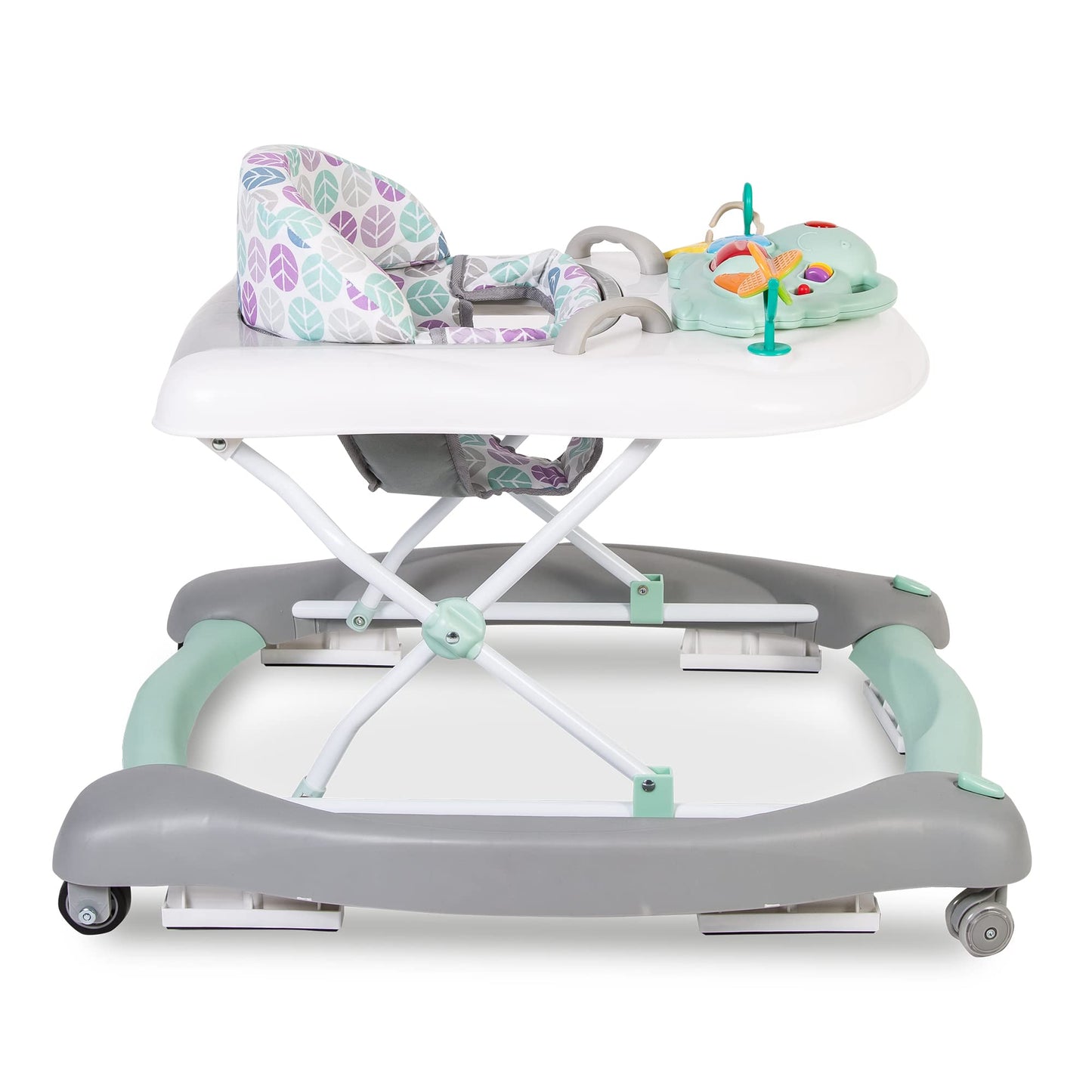 Red Kite Baby Go Round Twist & Walk 3-in-1 baby walker with colorful steering wheel and sturdy frame for toddler mobility.