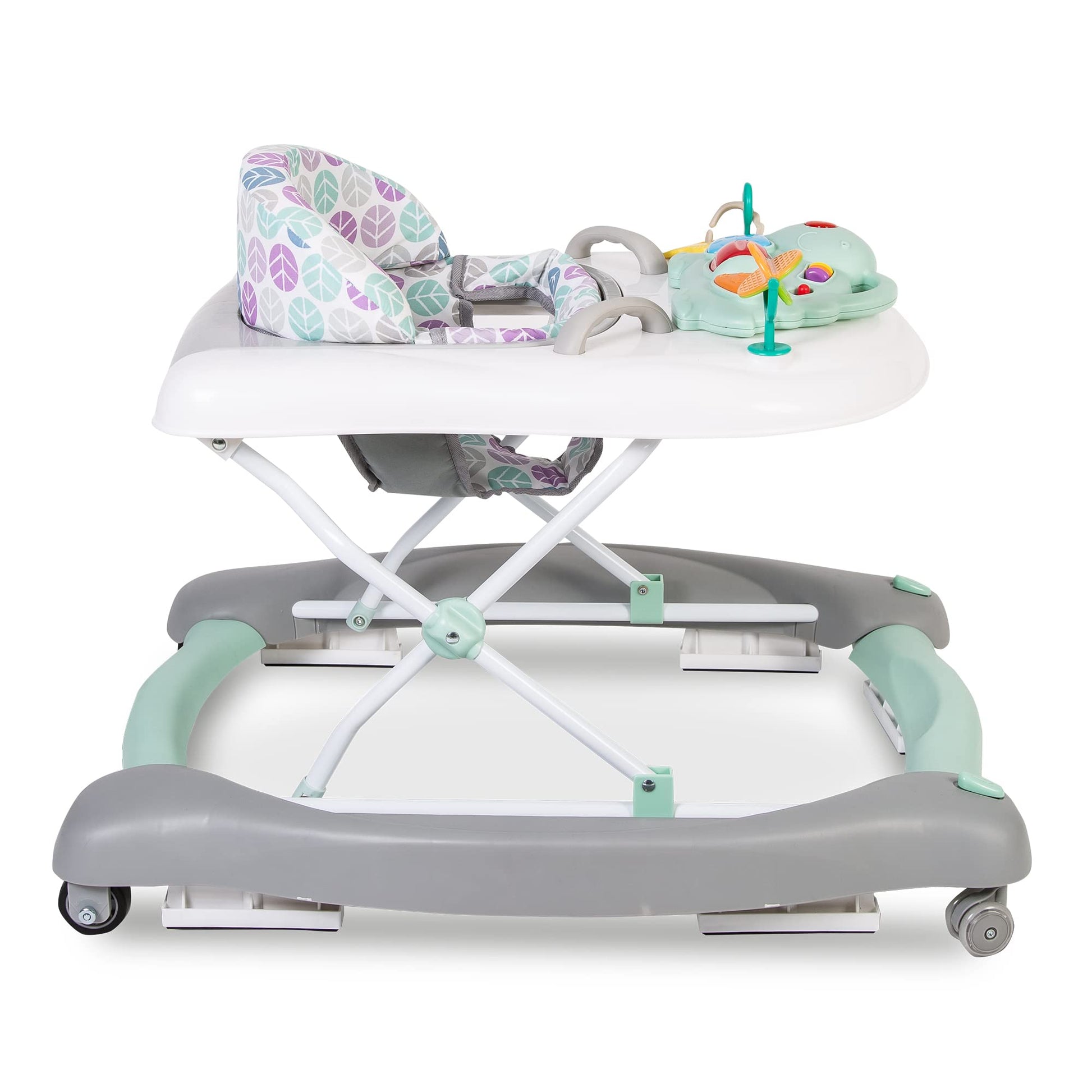 Red Kite Baby Go Round Twist & Walk 3-in-1 baby walker with colorful steering wheel and sturdy frame for toddler mobility.
