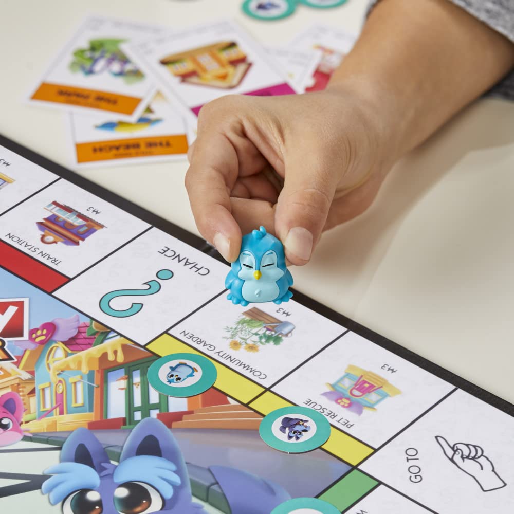 Hasbro Gaming Monopoly Junior, Family Board Game for 4+ Year Old Kids, Strategy Games for 2-6 Players