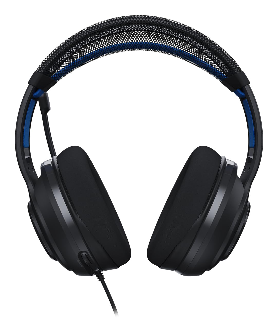 Black Turtle Beach Atlas 200 wired gaming headset for PS5 and PS4, featuring over-ear design and in-line controls.
